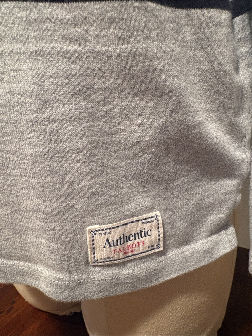 TALBOTS AUTHENTIC TALBOTS TEE - RANDALL STRIPE SIZE P - Picture 4 of 11